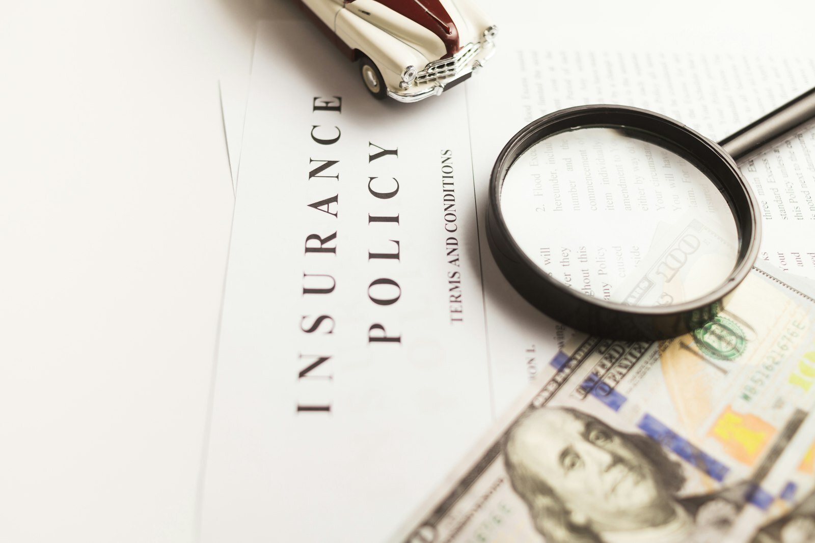Reviewing an insurance policy's terms and conditions for an attic water damage claim